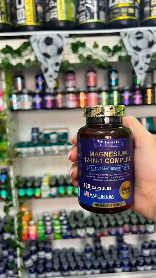 Magnesio Total 12X — Complejo Premium 12 en 1